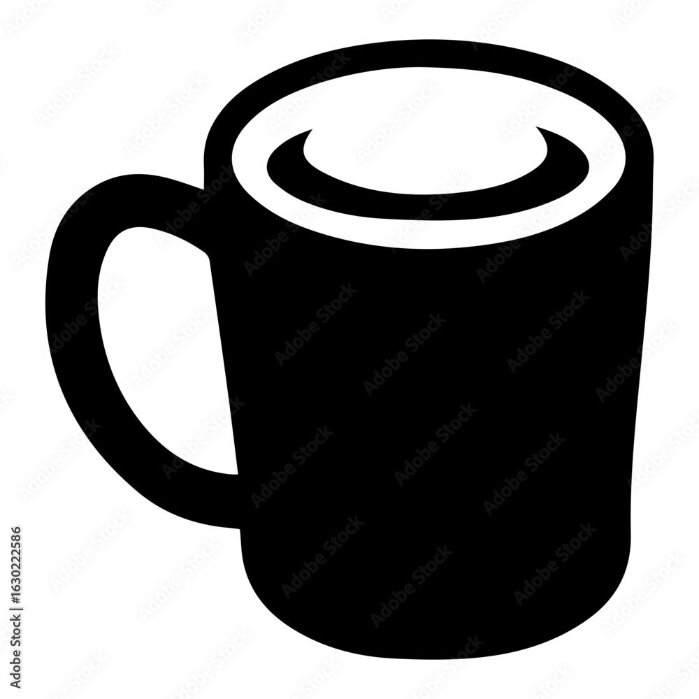Obraz premium Mugblack icon
