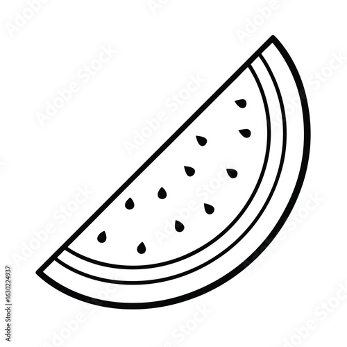 vector illustration of a flat iron