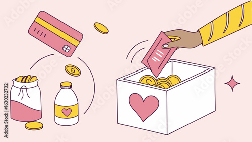 Charitable Donation with Various Payment Methods.