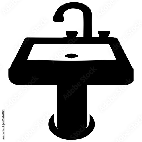 Sink black Icon