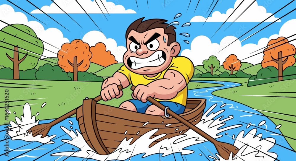 Obraz premium Elegant Curve Vector Design with Swirls and Flourishes Vector Art