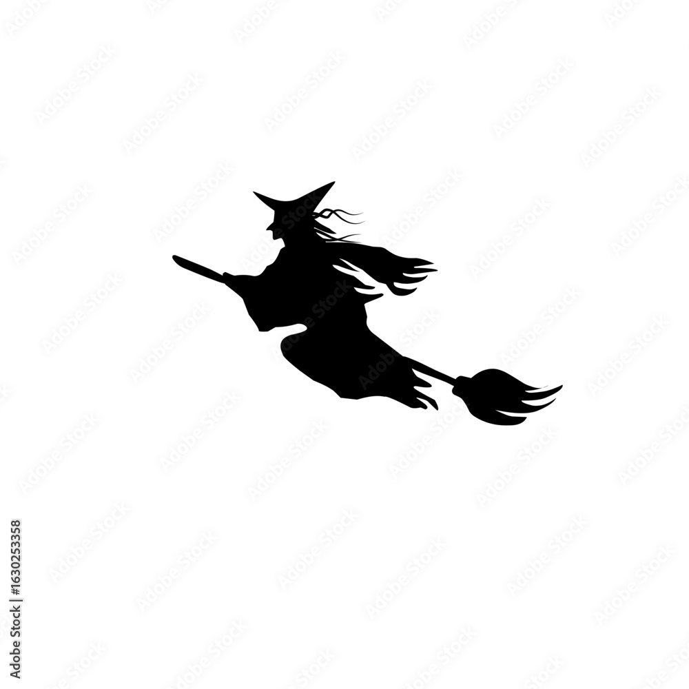 Obraz premium Witches Silhouette