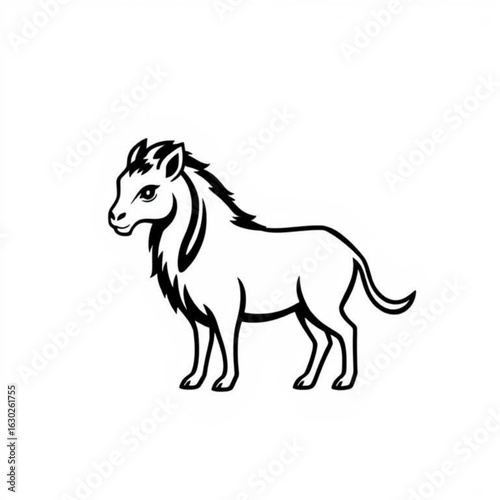 Black Newt Animal Icon