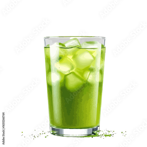 Refreshing glass of iced tea served with lemon and ice cubes, perfect for summer vibes, healthy beverage concepts, outdoor refreshment scenes, cafe menus, cooling drinks, and lifestyle imagery represe