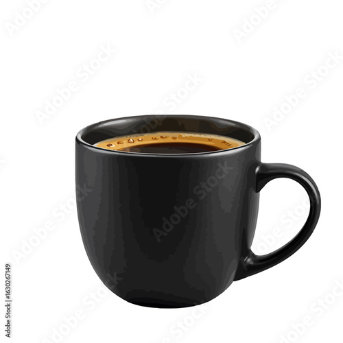 A delightful assortment of hot and cold coffee drinks including espresso, cappuccino, latte, iced coffee, and refreshing beverages served in mugs and glasses, perfect for café menus, beverage advertis