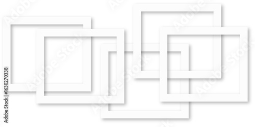 Abstract background with lines. luxury white geometric random lines with pattern. Modern white transparent material in triangle and squares shapes. abstract background vector illustration.