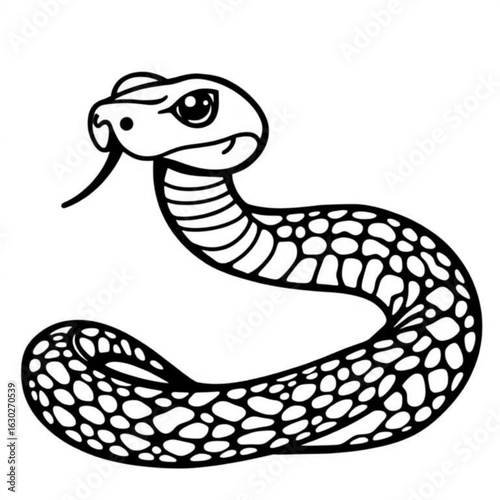 Northern Water Snake Animal Icon