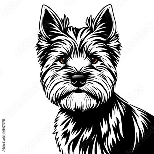 Norwich Terrier Animal Icon