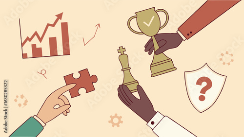 Collaborative Teamwork Strategy and Achievement.