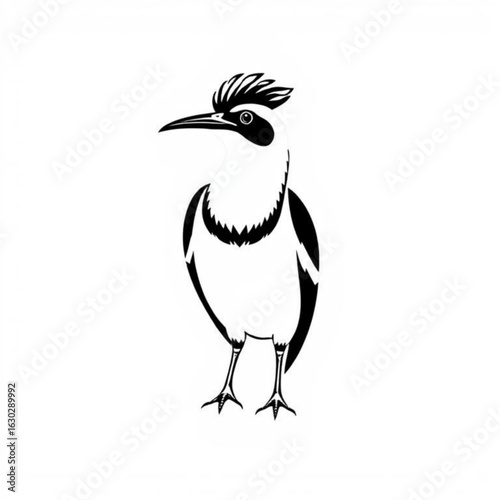 Black Partridge Animal Icon