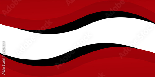 Free Download Vector red line background curve element with white space for text and message design, overlapping layers, vector - GFXLoad