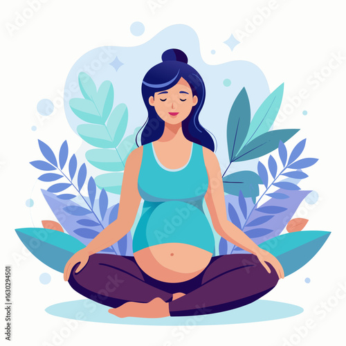 yoga woman on the beach