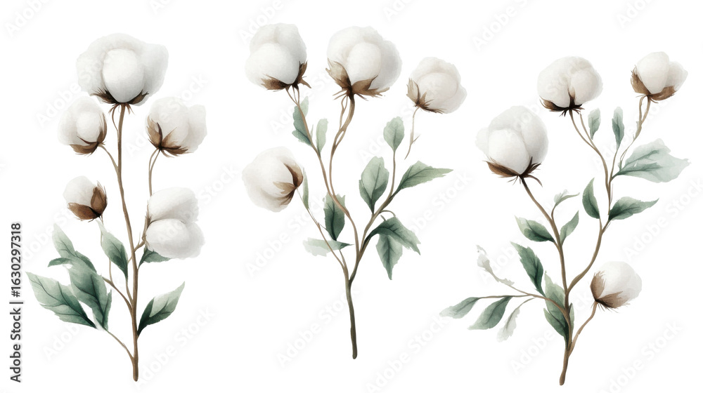 Obraz premium Elegant white flowers with delicate petals on black background