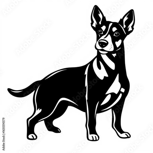 Patterdale Terrier SVG Icon