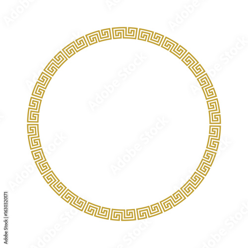 Decorative frame in greek style.