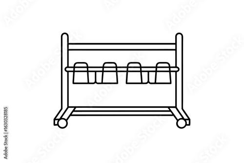 kitchen rack