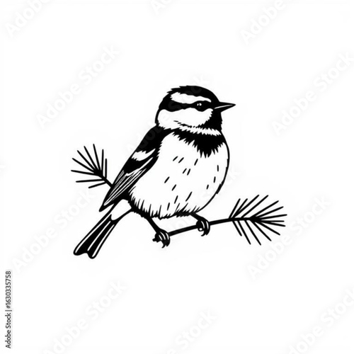 Pine Siskin Animal Icon