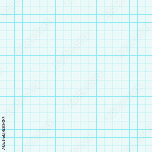 水色の手書きのグリッドのシンプルなテクスチャ -レトロポップでかわいい正方形の背景や方眼紙の素材
