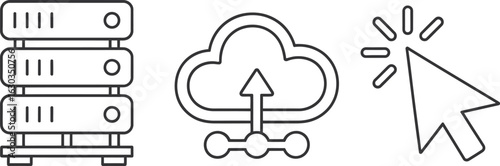 Cloud server data network connection technology information