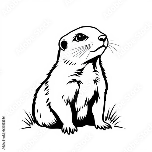 Prairie Dog Animal Icon