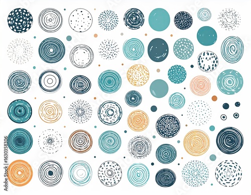Mixed background patterns
1