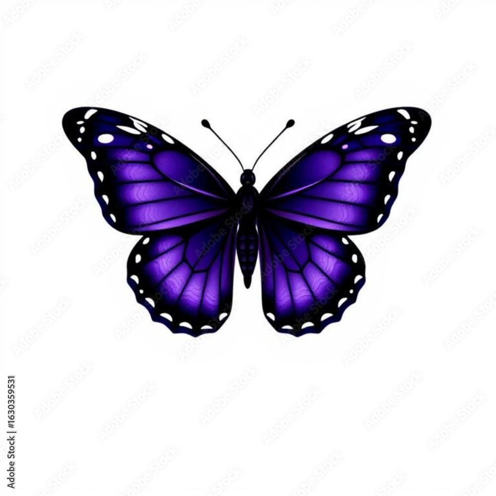 Obraz premium Purple Emperor Butterfly