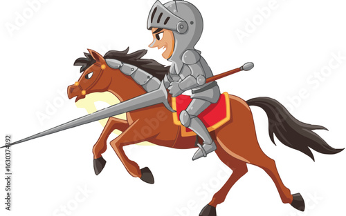 knight with sword