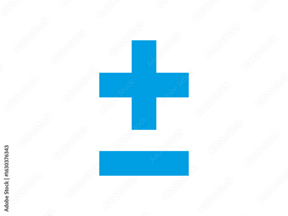 Obraz premium plus minus icon