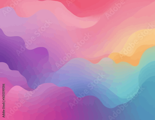 Multi color Beautiful gradient Vecter  