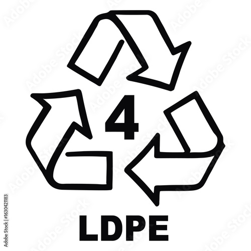 Recycling Symbol for LDPE Plastic A Guide to Understanding Low Density Polyethylene Recycling and Waste Management Practices