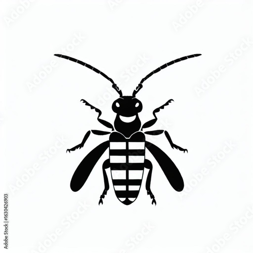 African Sugarcane Borer Illustration