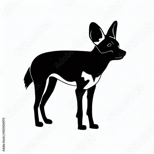 African Wild Dog Icon