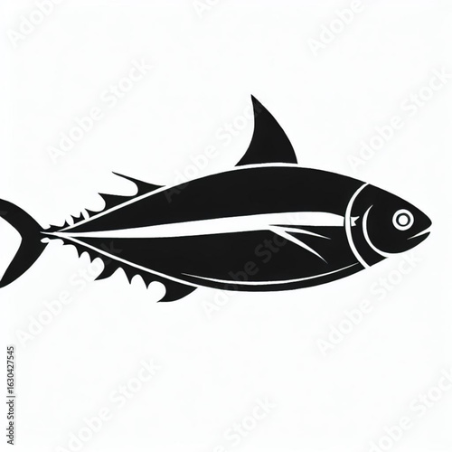 Albacore Tuna Silhouette