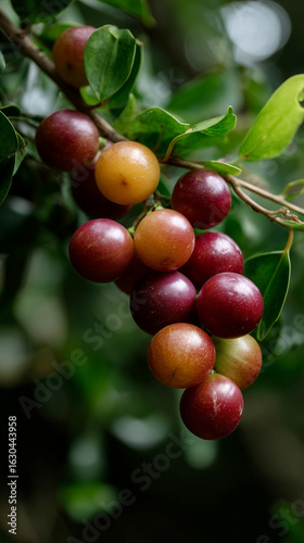 Wallpaper Mural Camu Camu Berries on Tree Branches Torontodigital.ca