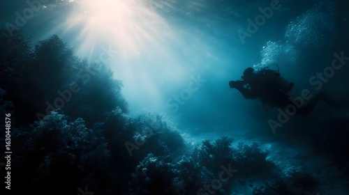 Wallpaper Mural Underwater photographer captures coral reef in lighting Torontodigital.ca