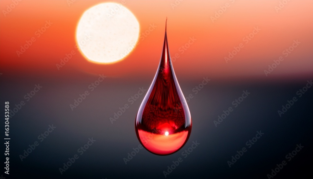 Fototapeta premium drop of blood