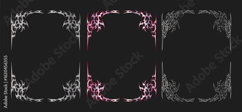 Neo Tribal Frame, Modern Tribal Frame
