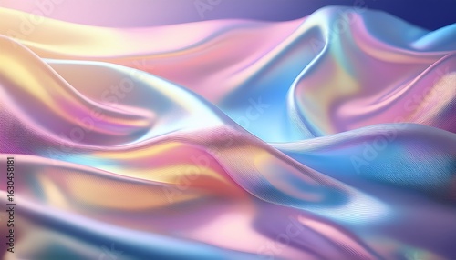 Wallpaper Mural iridescent texture with softly blurred pastel colors creates a smooth and dreamy atmosphere Torontodigital.ca