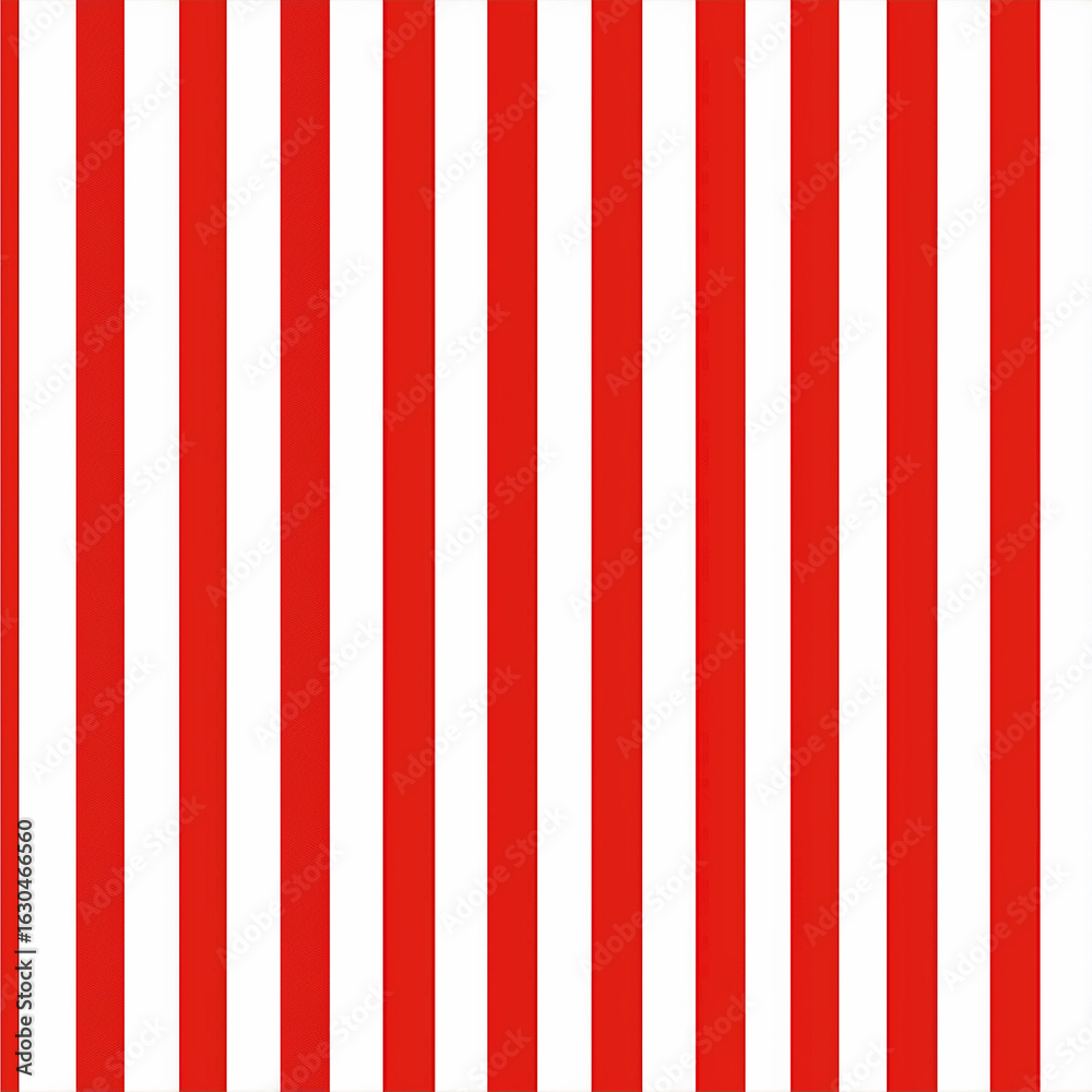Fototapeta premium Clean Alternating Vertical Stripes Classic Red and White - Modern Christmas Pattern
