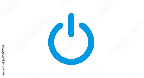 Power on symbol conveying startup readiness, a technological solution, and a restart option for various devices or systems