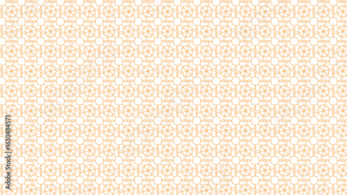 Seamless Monochrome Islamic Floral Pattern with Traditional Arabic Arabesque Motifs, Linear Decorative Ornaments, and Cultural Geometric Details in Black-White Ideal for Classic Backgrounds and Luxury