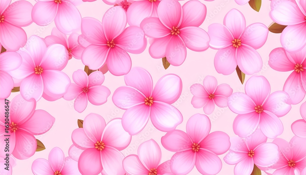 Fototapeta premium Delicate pink flowers