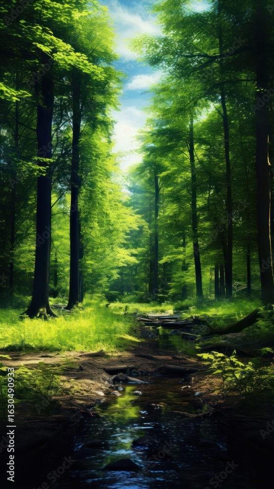 Fototapeta premium Nature nature forest wilderness.