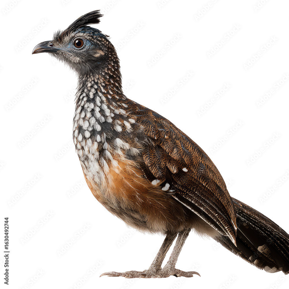 Fototapeta premium Profile of a speckled bird
