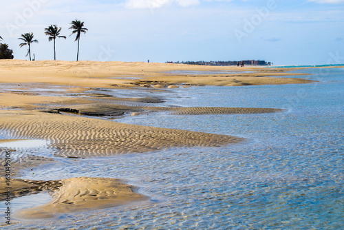 Deserted beach in Northeast of Brazil