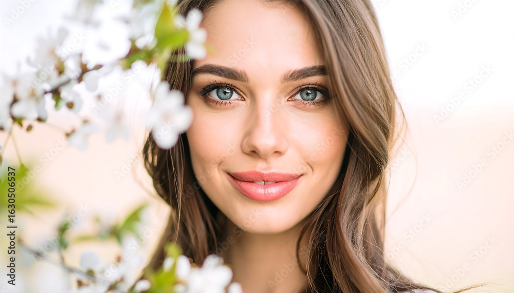 Fototapeta premium Beautiful woman outdoors