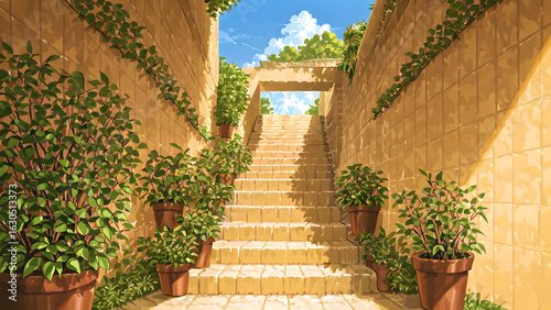 Fototapeta Naklejka Na Ścianę i Meble -  street in the old town of rhodes greece