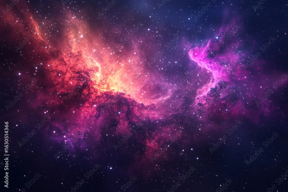 Fototapeta premium Nebula space astronomy universe.