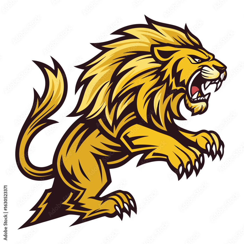 Obraz premium Creative Animal Vector Logo Design | Wild Animal Icon in Modern Style