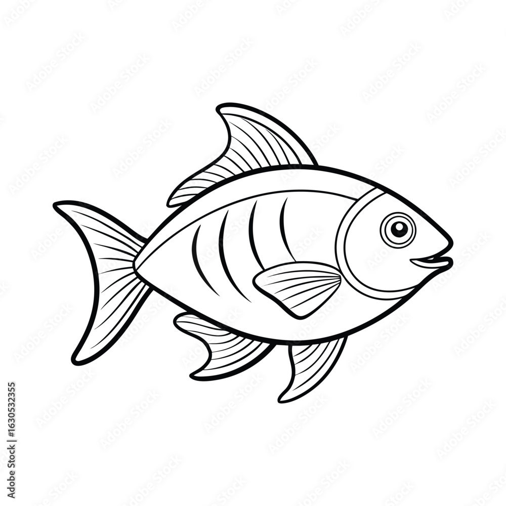 Fototapeta premium fish vector illustration
